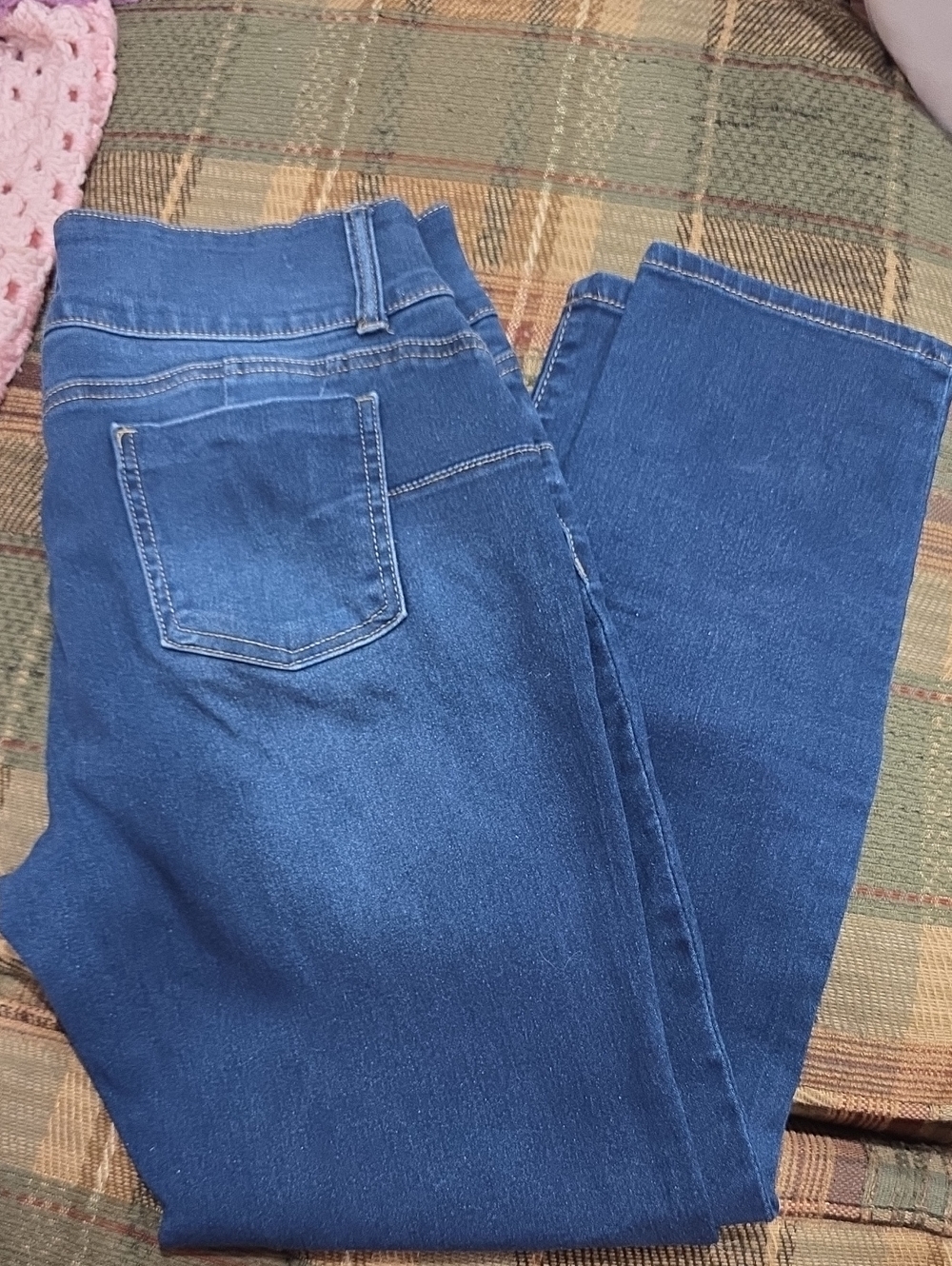 Classic High-Rise Straight Leg Women’s Jeans - Blue
